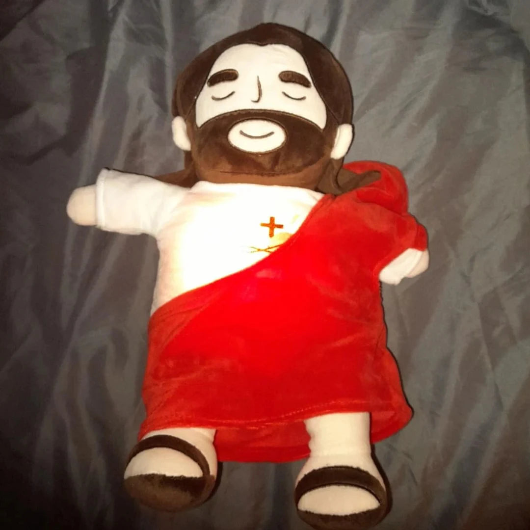 Peluche de Jesús que respira y calma